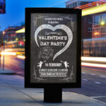 Minimal Valentine’s Day Party - Premium PSD Flyer Template - Image 2