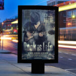 Rock Night Party - Premium PSD Flyer Template - Image 2