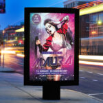 Live Guest Dj Maura - Premium PSD Flyer Template - Image 2