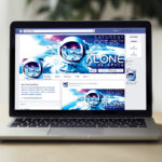 Space Party - Premium Flyer Template + Facebook Cover - Image 4