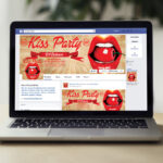 Kiss Party - Premium Flyer Template + Facebook Cover - Image 4