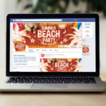 Summer Beach Party Vol.4 - Premium Flyer Template + Facebook Cover - Image 4