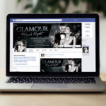 Glamour Black Night - Premium Flyer Template + Facebook Cover - Image 4