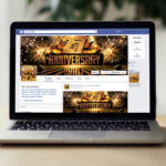 Anniversary Party - Premium Flyer Template + Facebook Cover - Image 4