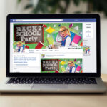 Back To School Party Vol.4 - Premium Flyer Template + Facebook Cover - Image 4