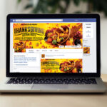 Thanksgiving Autumn Party - Premium Flyer Template + Facebook Cover - Image 4