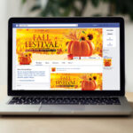 Fall Festival Party - Premium Flyer Template + Facebook Cover - Image 4
