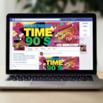 Remember Time 90's - Premium Flyer Template + Facebook Cover - Image 4