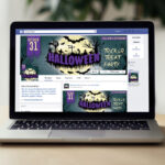 Halloween Vol.2 - Premium Flyer Template + Facebook Cover - Image 4