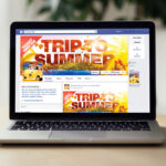 Trip To Summer - Premium Flyer Template + Facebook Cover - Image 4