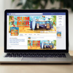 Summer Adventure - Premium Flyer Template + Facebook Cover - Image 4