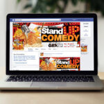 Stand Up Comedy - Premium Flyer Template + Facebook Cover - Image 4