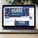 4th of July Celebrations - Premium Flyer Template + Facebook Cover - Image 4