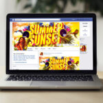 Summer Sunset - Premium Flyer Template + Facebook Cover - Image 4