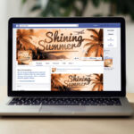 Shining Summer - Premium Flyer Template + Facebook Cover - Image 4