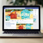 Summer Holiday Travel - Premium Flyer Template + Facebook Cover - Image 4
