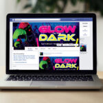 Glow in the Dark - Premium Flyer Template + Facebook Cover - Image 4