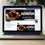 Bite Of Summer - Premium Flyer Template + Facebook Cover - Image 4
