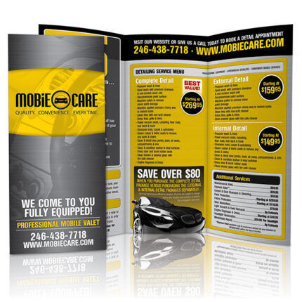 Tri-Fold Brochure Design