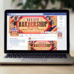 Barbershop - Premium Flyer Template + Facebook Cover - Image 4