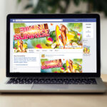 Bikini Sunrise - Premium Flyer Template + Facebook cover - Image 4