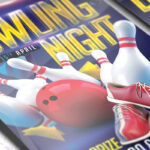 Bowling Night - Premium Flyer Template + Facebook Cover - Image 3