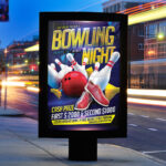 Bowling Night - Premium Flyer Template + Facebook Cover - Image 2