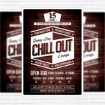 Chill Out - Premium Flyer Template + Facebook Cover