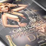 Customer Appreciation Day - Premium Flyer Template + Facebook Cover - Image 3