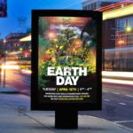 Earth Day Celebration - Free Club and Party Flyer PSD Template - Image 2