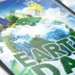 Earth Day - Premium Flyer Template + Facebook Cover - Image 3