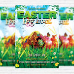 Easter - Premium Flyer Template + Facebook Cover