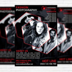 Fashion Photography - Premium Flyer Template + Facebook Cover