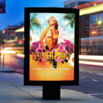 Flower Party - Premium Flyer Template + Facebook Cover - Image 2