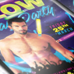 Gay Glow Party - Premium Flyer Template + Facebook Cover - Image 3