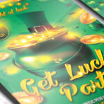 Get Lucky Party - Premium Flyer Template + Facebook Cover - Image 3