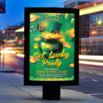 Get Lucky Party - Premium Flyer Template + Facebook Cover - Image 2