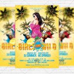 Girls Gone Wild - Free Club and Party Flyer PSD Template