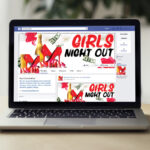 Girls Night Out - Premium Flyer Template + Facebook Cover - Image 4
