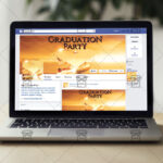 Graduation Party - Premium Flyer Template + Facebook Cover - Image 4