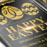 Happy Easter - Premium Flyer Template + Facebook Cover - Image 3