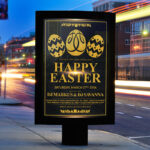 Happy Easter - Premium Flyer Template + Facebook Cover - Image 2