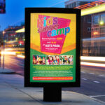 Kids Summer Camp - Premium Flyer Template + Facebook Cover - Image 2