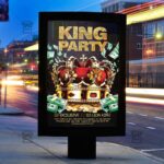 King Party - Premium Flyer Template + Facebook Cover - Image 2