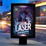 Laser Show - Premium Flyer Template + Facebook Cover - Image 2