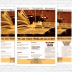 Lawyer Company - Premium Flyer Template