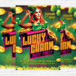 Lucky Charm - Premium Flyer Template + Facebook Cover