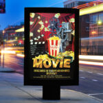 Movie Night - Premium Flyer Template + Facebook Cover - Image 2