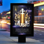 Music Night - Premium Flyer Template + Facebook Cover - Image 2