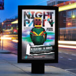 Night Party - Premium Flyer Template + Facebook Cover - Image 2